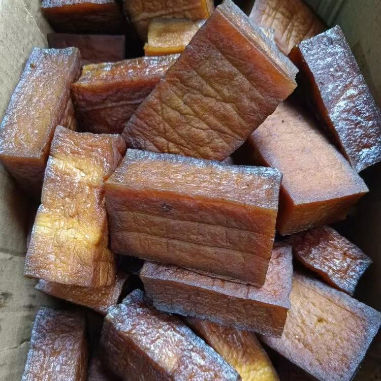 四川特产巴中豆干家庭柴火烟熏豆腐干下酒菜农家手工自制原味豆干缩略图 3