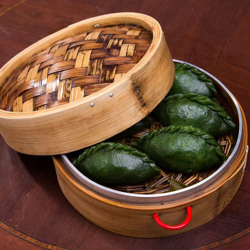 清明果农家手工江西婺源特产清明粿艾叶糍粑传统艾米果青饺青团子