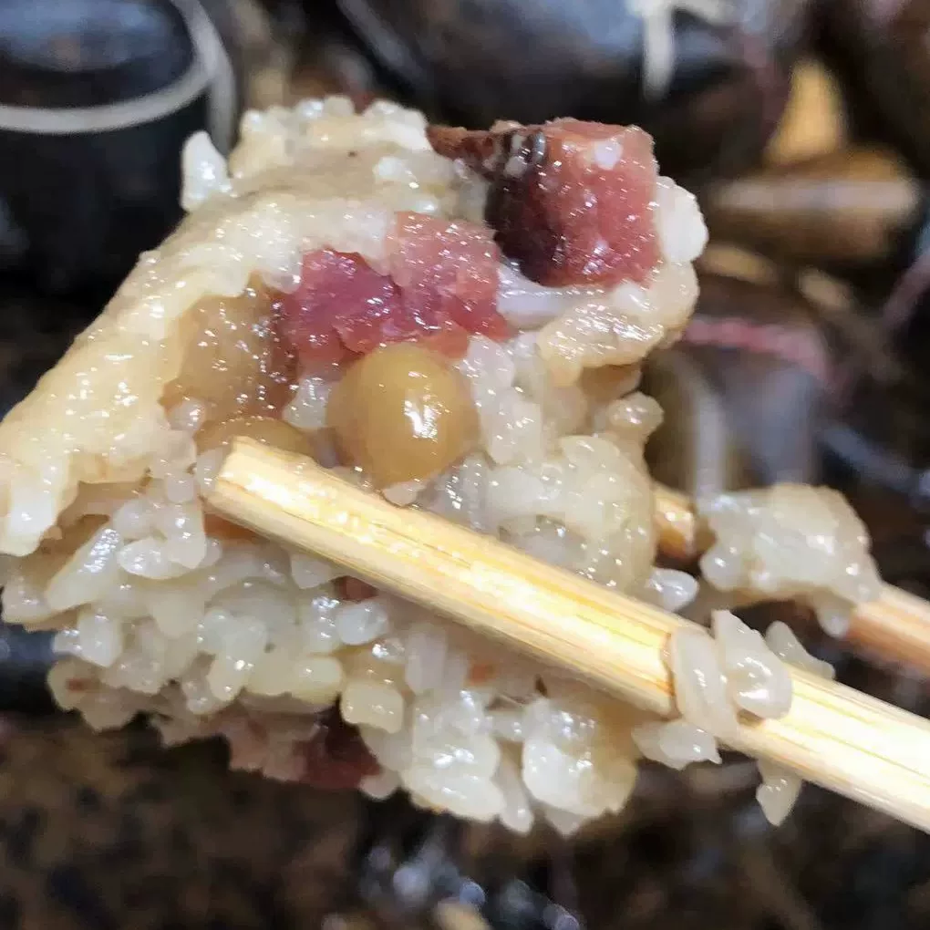 豌豆腊肉粽100g