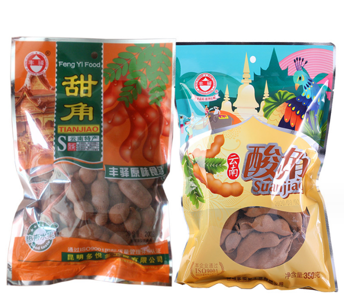 丰驿 云南特产零食甜角甜酸角350g 酸角休闲食品罗望子