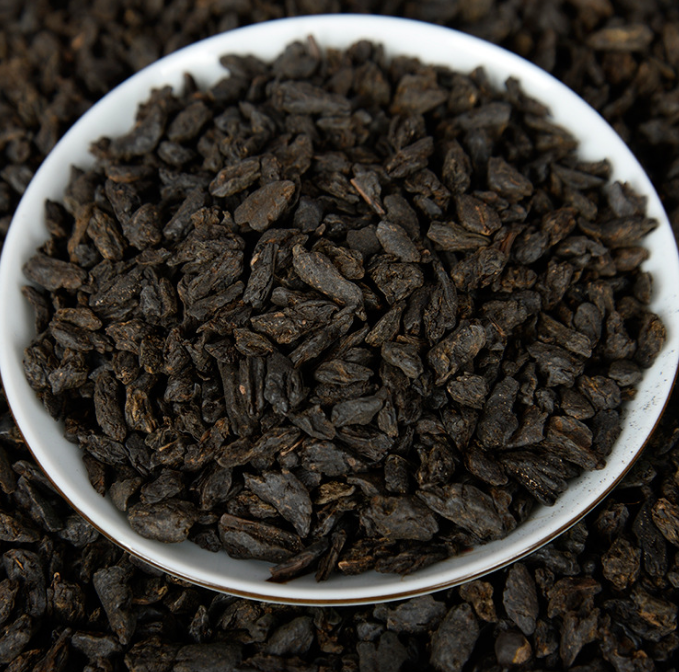 云南特产普洱茶 糯香茶化石 500g碎银子糯米香 礼盒伴手礼图片 1