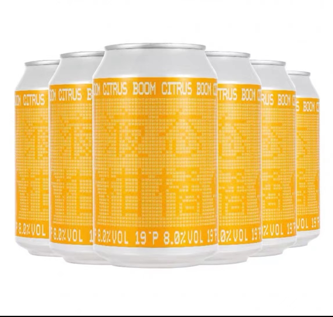  液态柑橘BOOM三倍干投帝国浑浊IPA
