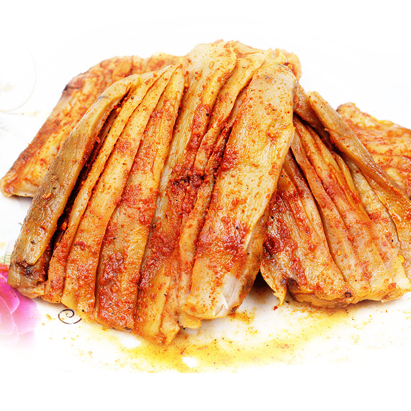 乐山犍龙轩龙孔手撕麻辣大头菜160g*10四川特产新鲜下饭咸菜包邮缩略图 3