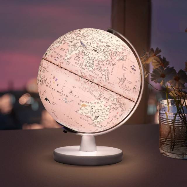 🌍 把世界装进卧室!这款“会发光”的AR地球仪,让孩子一眼