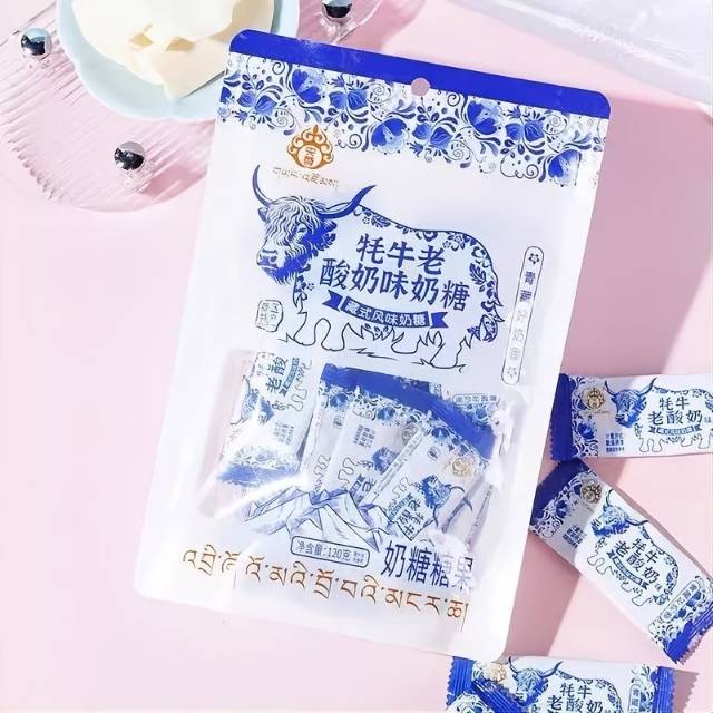 谁还没吃过这个高原牦牛老酸奶奶糖🥛